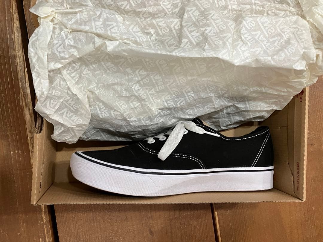 vans comfycush authentic 28.5cm 黒 野村訓市