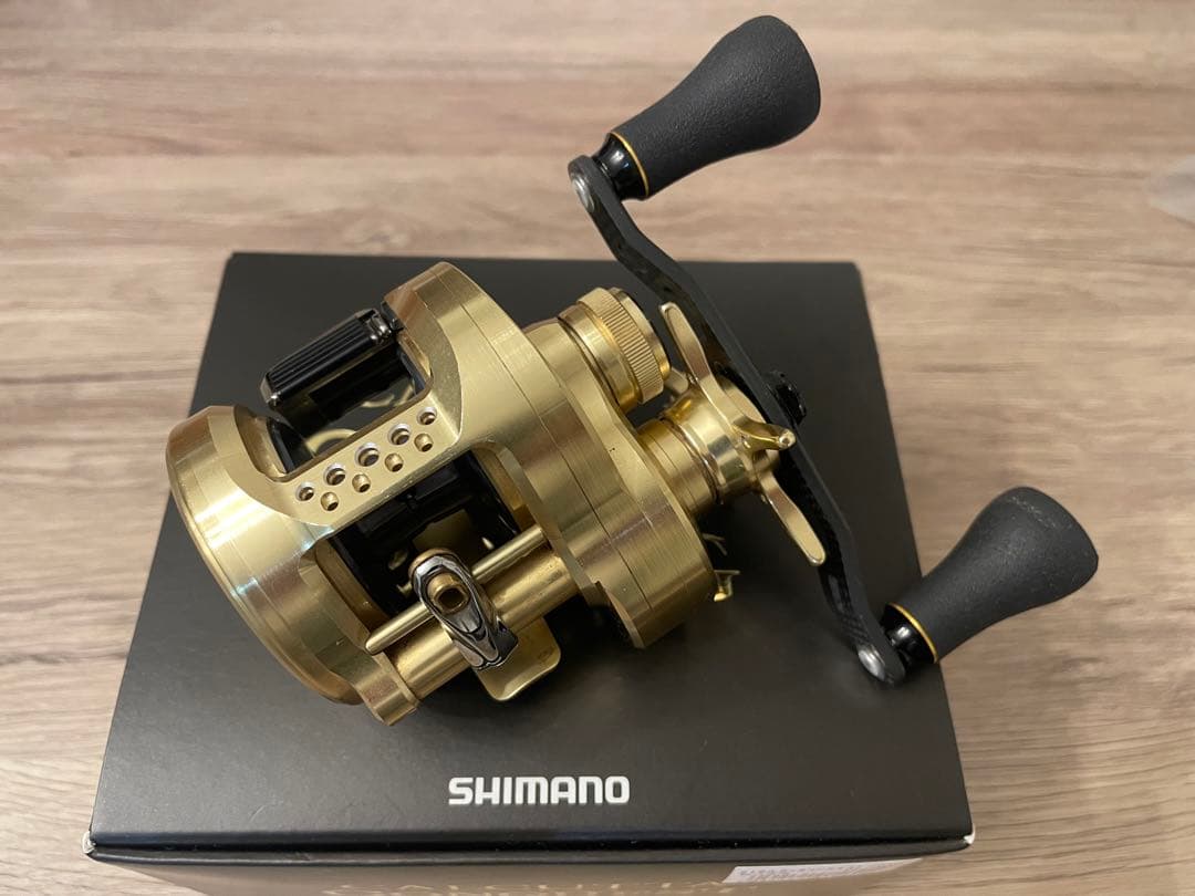 21カルカッタコンクエスト201HG ⭐︎95㎜ゴメクサス カスタムハンドル