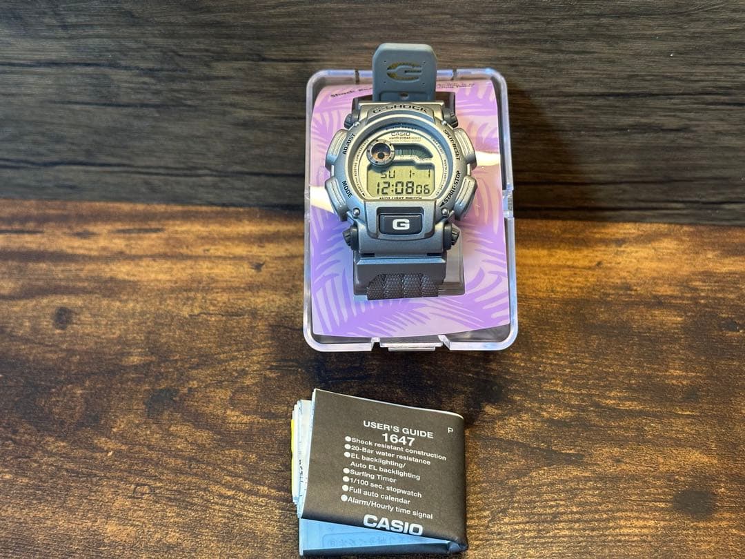 CASIO G-SHOCK DW-9000 トリプルクラウン シルバー 美品