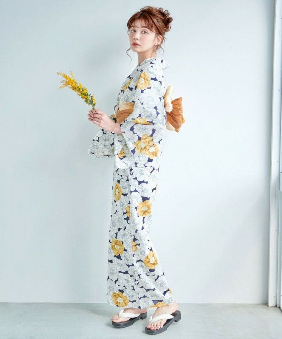 新品・未開封】Dita 浴衣 5点セット 夏の京重ね レトロ浴衣 - メルカリ