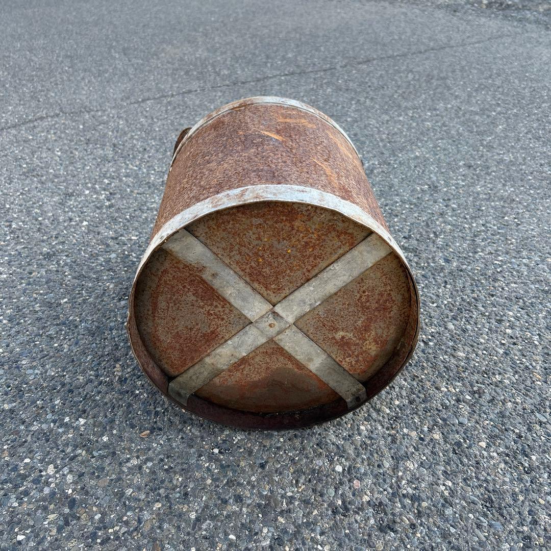 ミルク缶 牛乳缶 集乳缶 アンティーク ガーデニング レトロ b34 - メルカリ