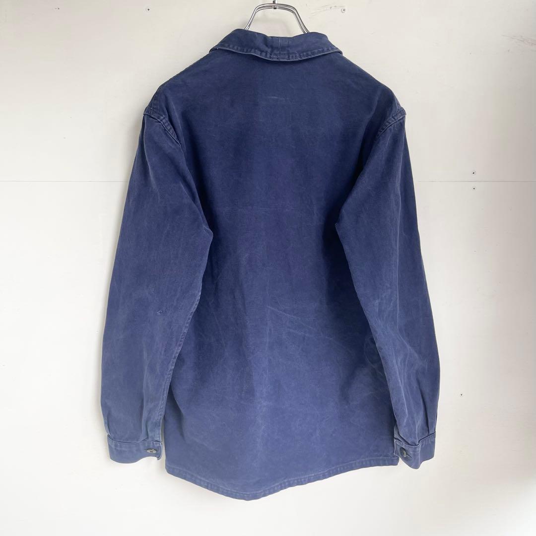 60s フランス軍 カバーオール ワークジャケット ヴィンテージ 古着