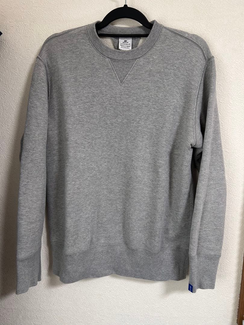 ループウィラー 丸胴吊り編みクルースウェット LW01 Loopwheeler LW01 丸胴吊り編みクルースウェット オートミール