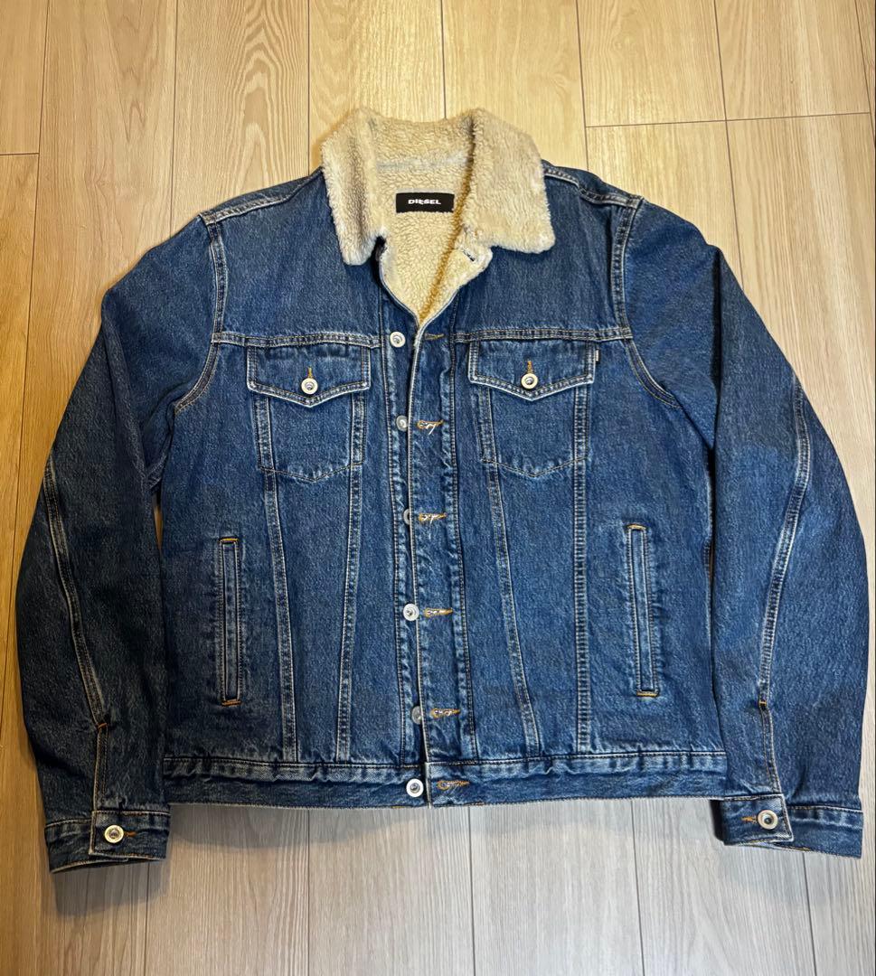DIESEL デニムジャケット 裏ボア Lサイズ - メルカリ