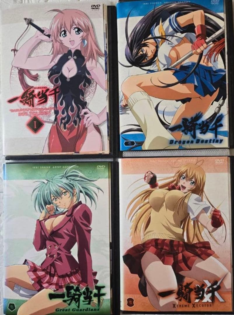 一騎当千【1期～4期/OVA】DVD 全26巻セット