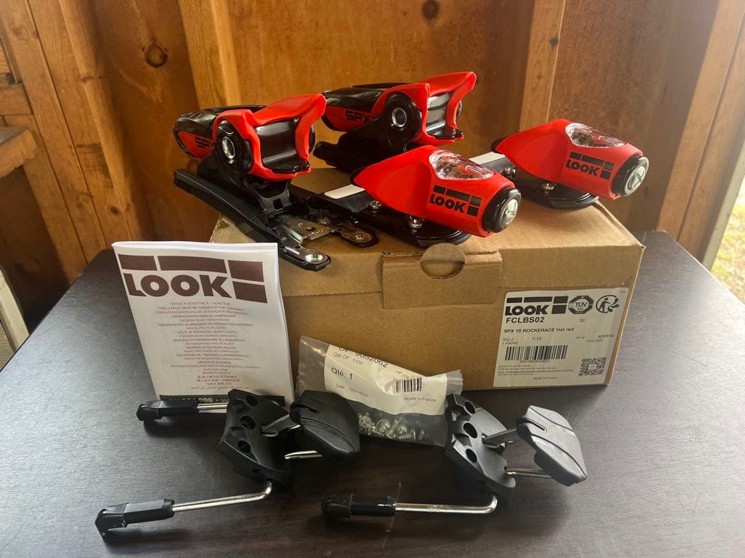 新品未使用　LOOK SPX15 ROCKER RACE Hot red Look SPX 15 ROCKERACE Red Hot Ski Bindings 2026 | Corbetts Ski +