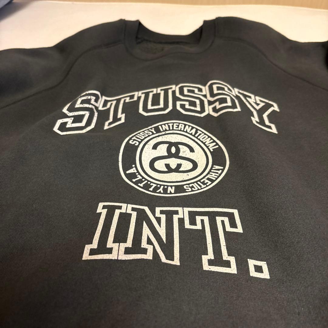 幸福様専用Stussy Overlock Varsity Raglan Crew - メルカリ