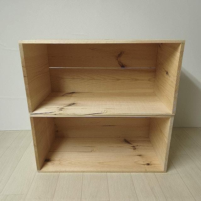 《訳アリ持ち手無しりんご箱》６箱セット 訳ありりんご箱　新品未使用ですが訳アリ