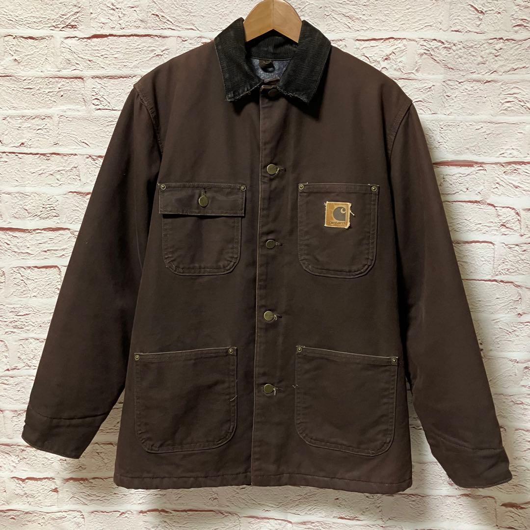 Carhartt カーハート チョアコート ダークブラウン S - メルカリ