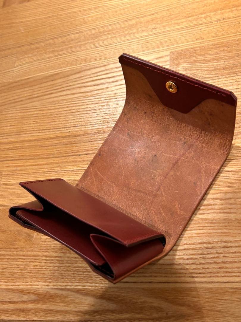 完売 限定品 usfl シェルコードバン サドルプルアップ コンパクト