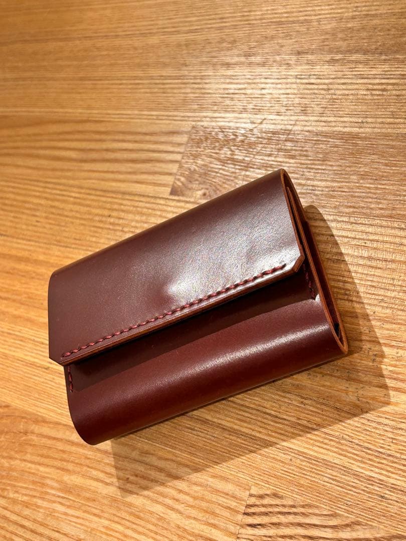 完売 限定品 usfl シェルコードバン サドルプルアップ コンパクト