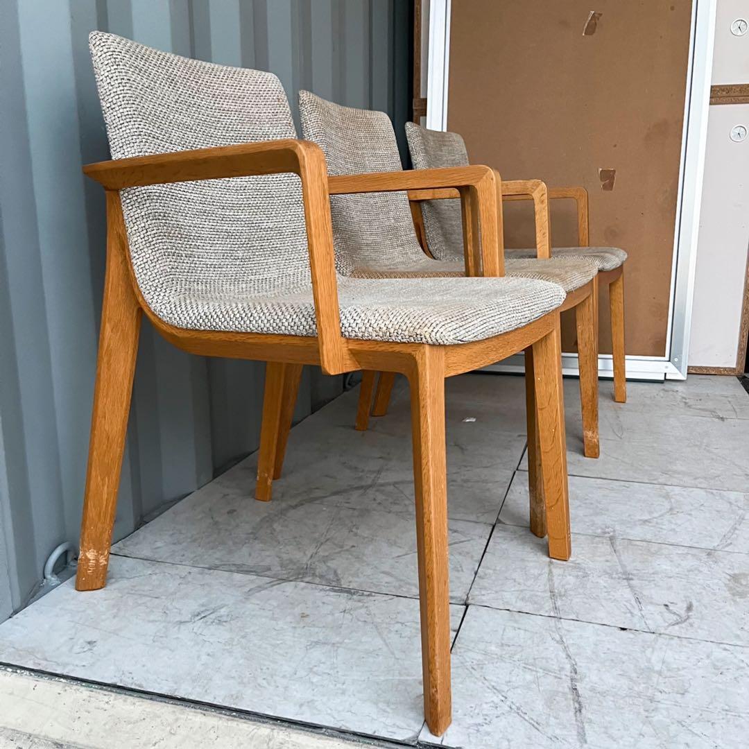 取付無料！カンディハウス チャレンジアームチェア ナチュラル