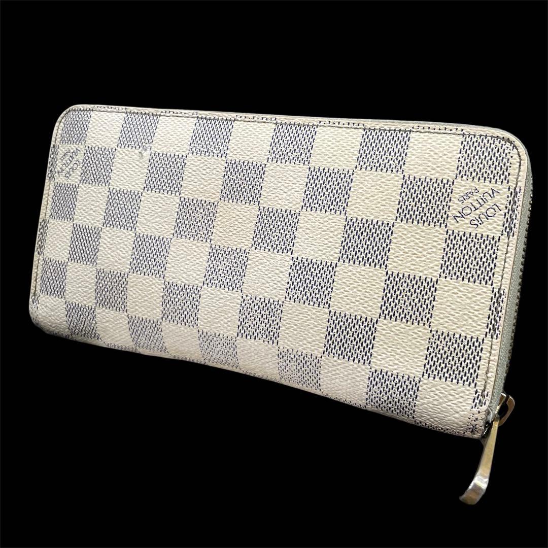 【訳あり】　ルイヴィトン　ダミエ　アズール　ジッピーウォレット　長財布 ジッピー・ウォレット ルイヴィトン ジッピーウォレット 長財布 ダミエ