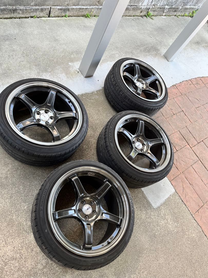 SSR GTX03 18インチ 9.5j +38 PCD100 5穴 - メルカリ