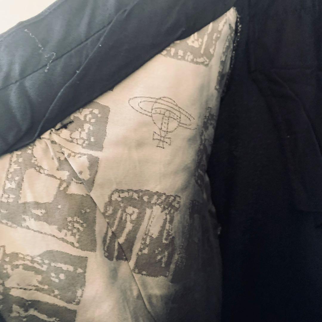 Vivienne Westwood MAN ウールパンツ オーブボタン 黒 50 - メルカリ