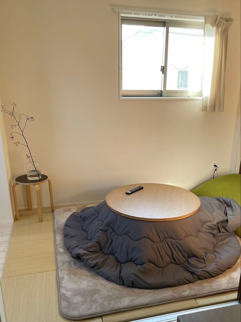 円形こたつテーブル 円形こたつテーブル オーク無垢材 【日進木工 geppo(ゲッポ