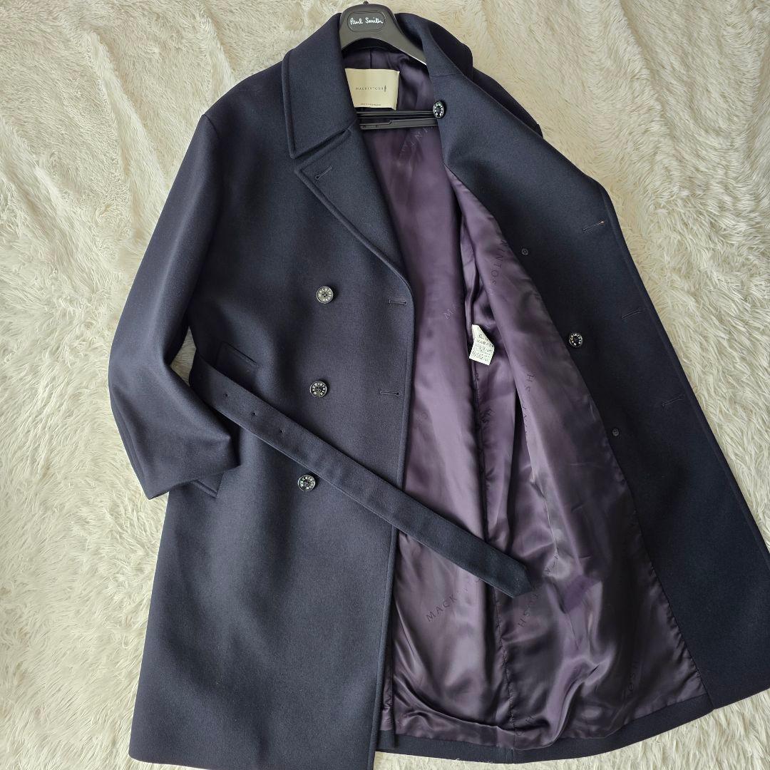 【定価¥137500-/極美品】マッキントッシュ トレンチコート ネイビー系 楽天市場】マッキントッシュ トレンチコート ネイビーの通販