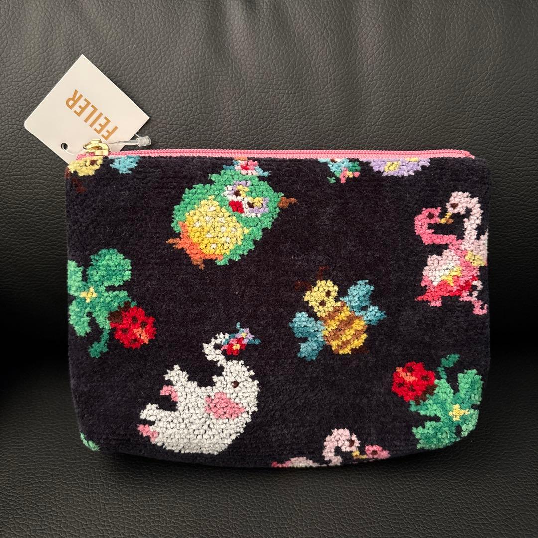 FEILER 神崎恵さん×フェイラー ファンキーフォーチュン ポーチ