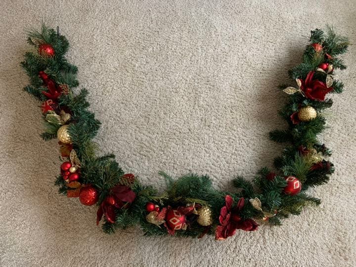 コストコ クリスマス ガーランド 赤系 - メルカリ