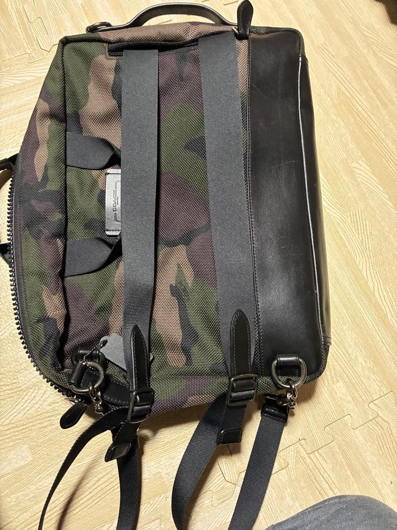COACH コーチ 3way バッグ 迷彩 F29048 メンズ A4収納可 COACH（コーチ） リュックサック バッグ メンズ 迷彩柄 カモフラージュ