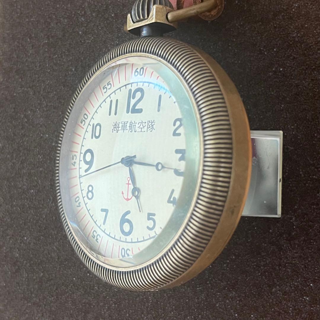 海軍航空隊 懐中時計1930（レプリカ）、ストラップ・箱付き。 - メルカリ
