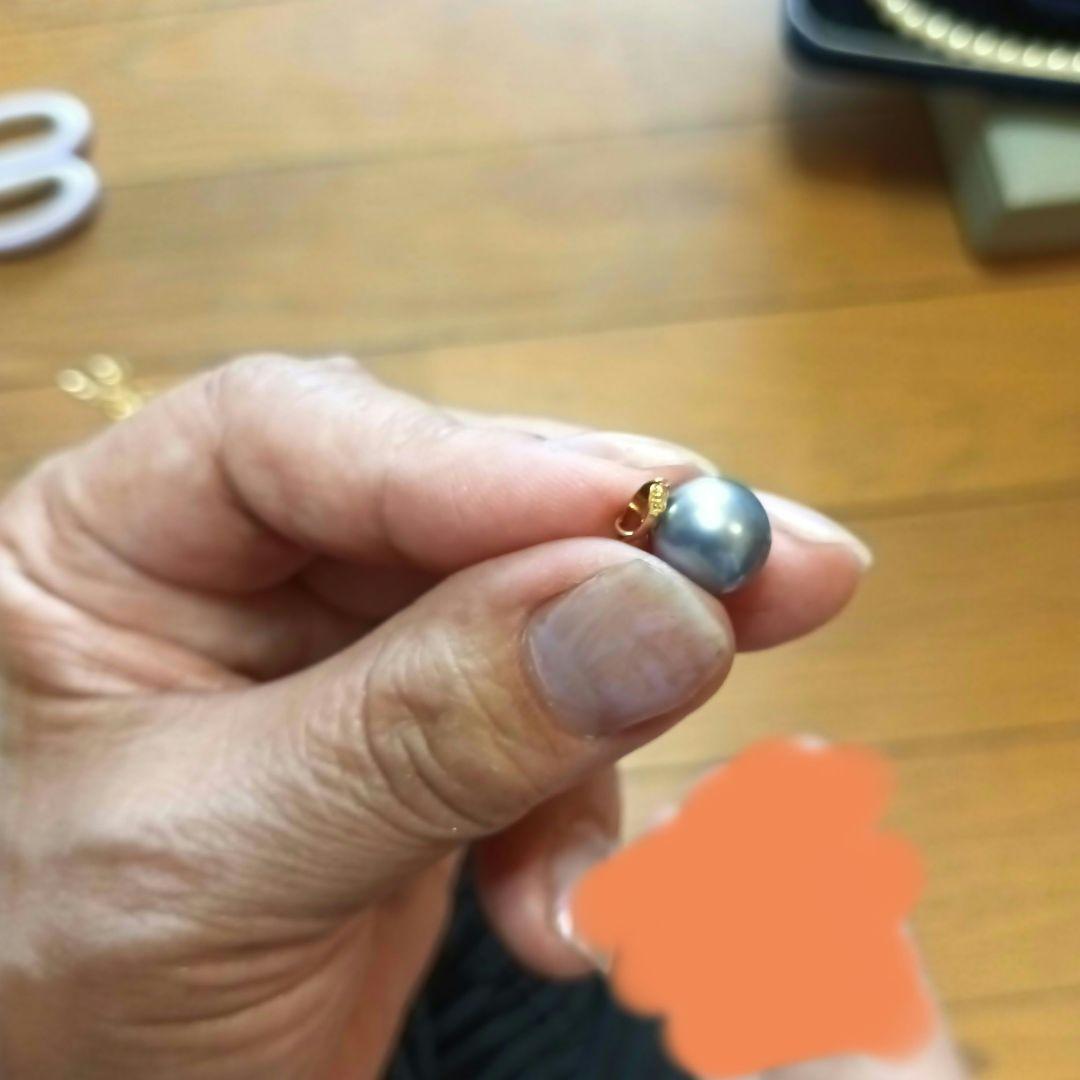 遺品生前整理☆アクセサリーまとめ売りあこや真珠K18トップSilver