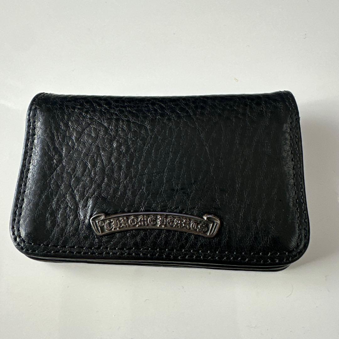備品　クロムハーツ　カードケース CHROME HEARTS（クロムハーツ） カードケース 名刺入れ 財布 黒