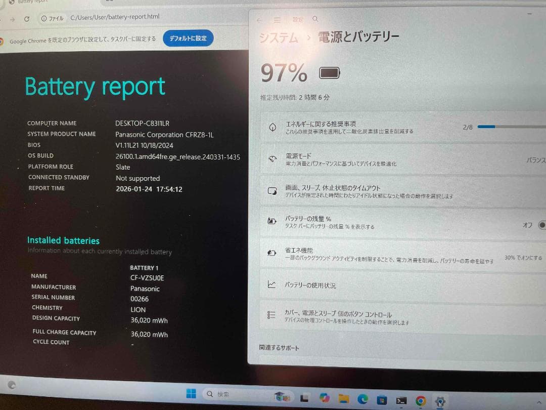 Win11 Office2024 CF-RZ8 メモリ8GB SSD128GB - メルカリ