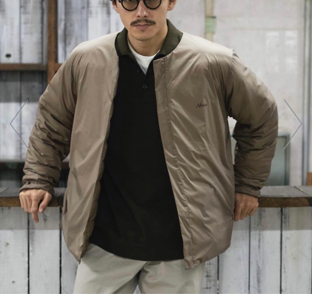 新品☆ナンガ アーバンリサーチドアーズ インナーダウン モカ L - メルカリ