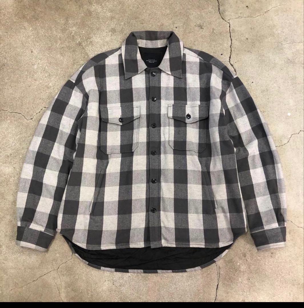 キムタク着用 UNUSED アンユーズド CPO ブロックチェック ジャケット
