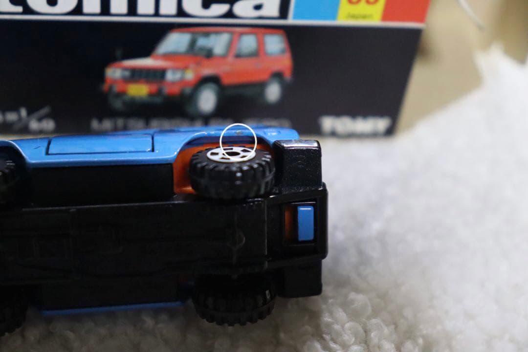 丸栄特注 三菱 パジェロ 黒箱 日本製 NO69 トミカ tomica