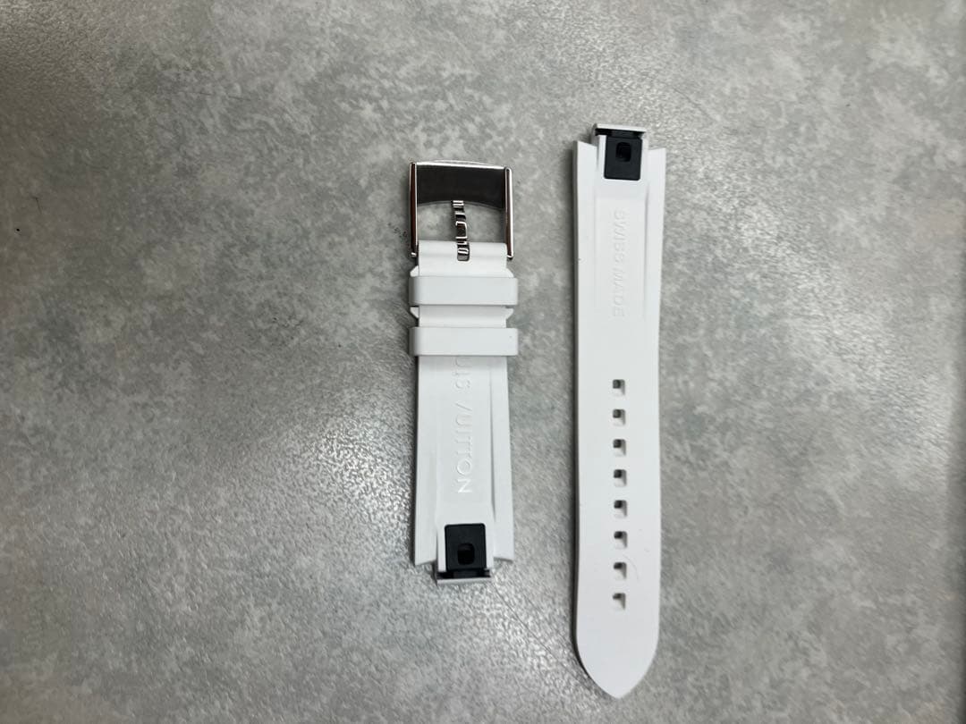 LOUIS VUITTON ホワイトラバーベルト - メルカリ