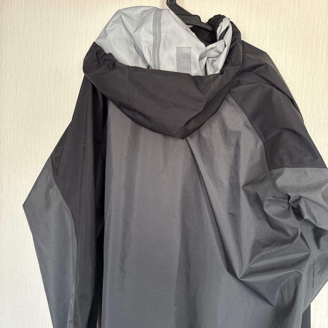 mont-bell サンダーパスジャケット ブラック×グレー セットアップ