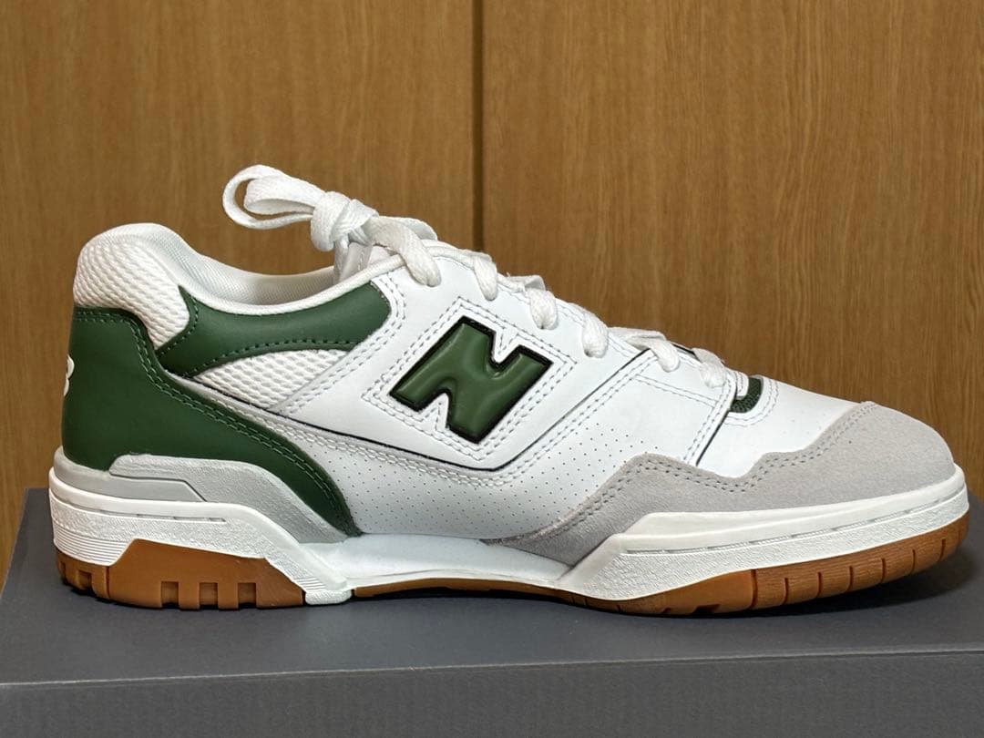 [美品]ニューバランス550 ホワイトグリーン　26.5cm 箱あり