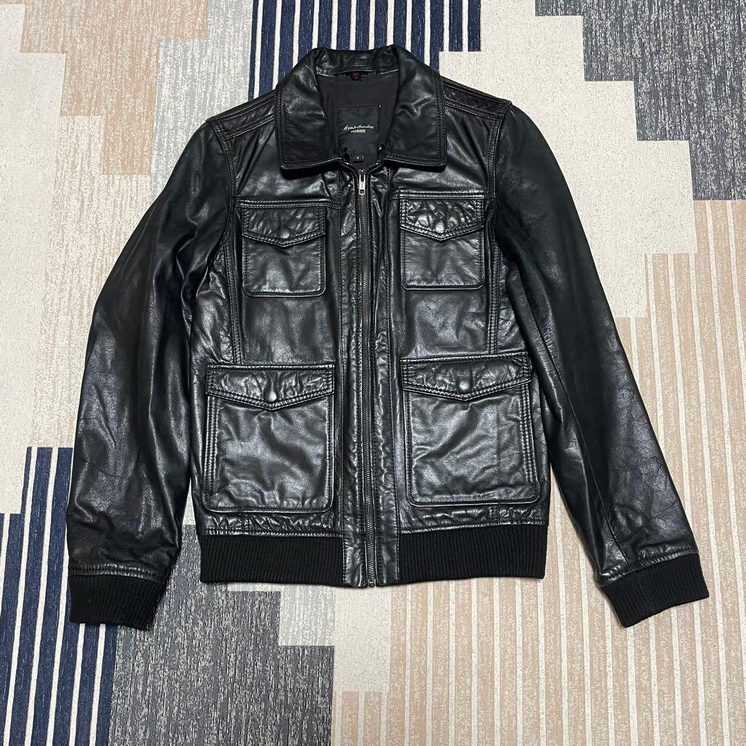 美品　ヴィンテージ 本革レザージャケット バッファロー革 ブラック S 楽天市場】バッファロー レザージャケットの通販