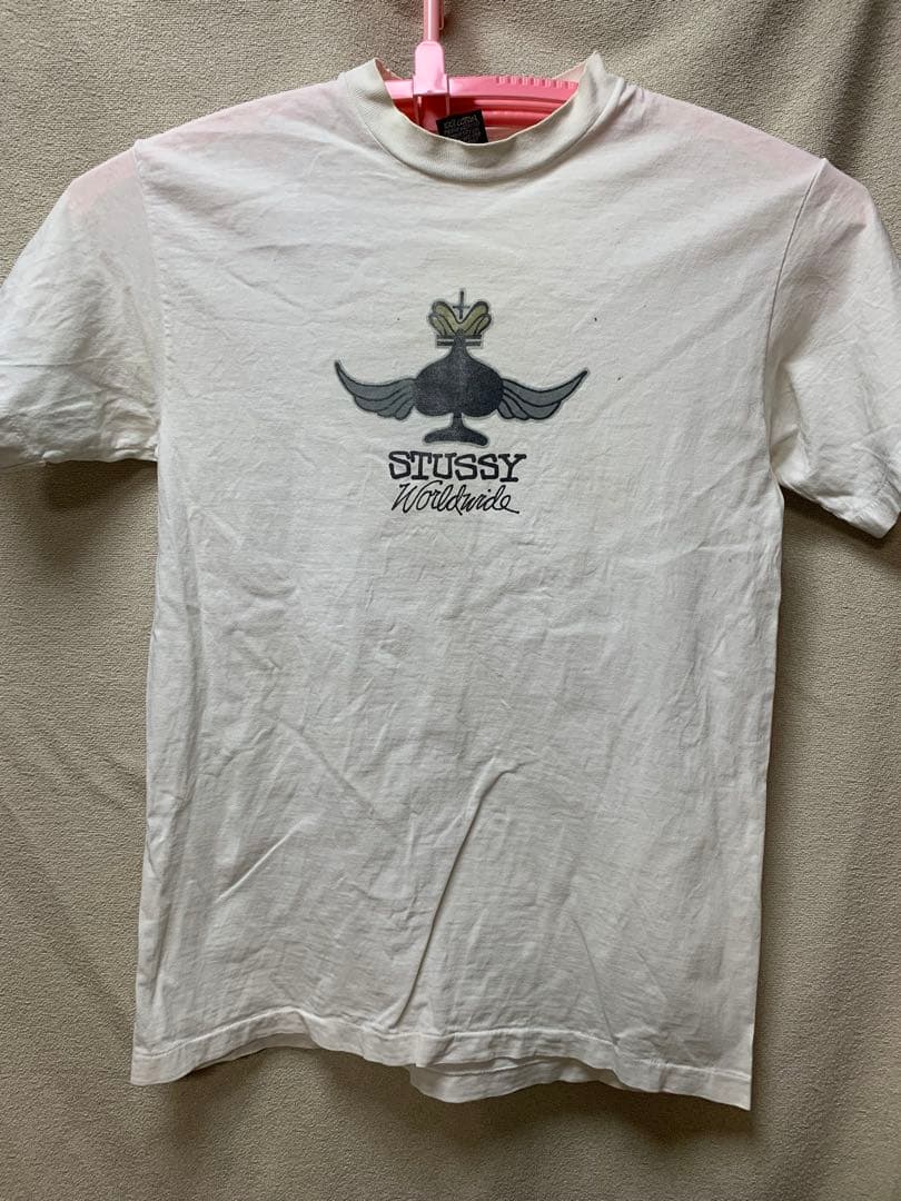 STUSSYオールドステューシー スカル ウィング　Lサイズ 2026年最新】stussy スカルウィングの人気アイテム - メルカリ