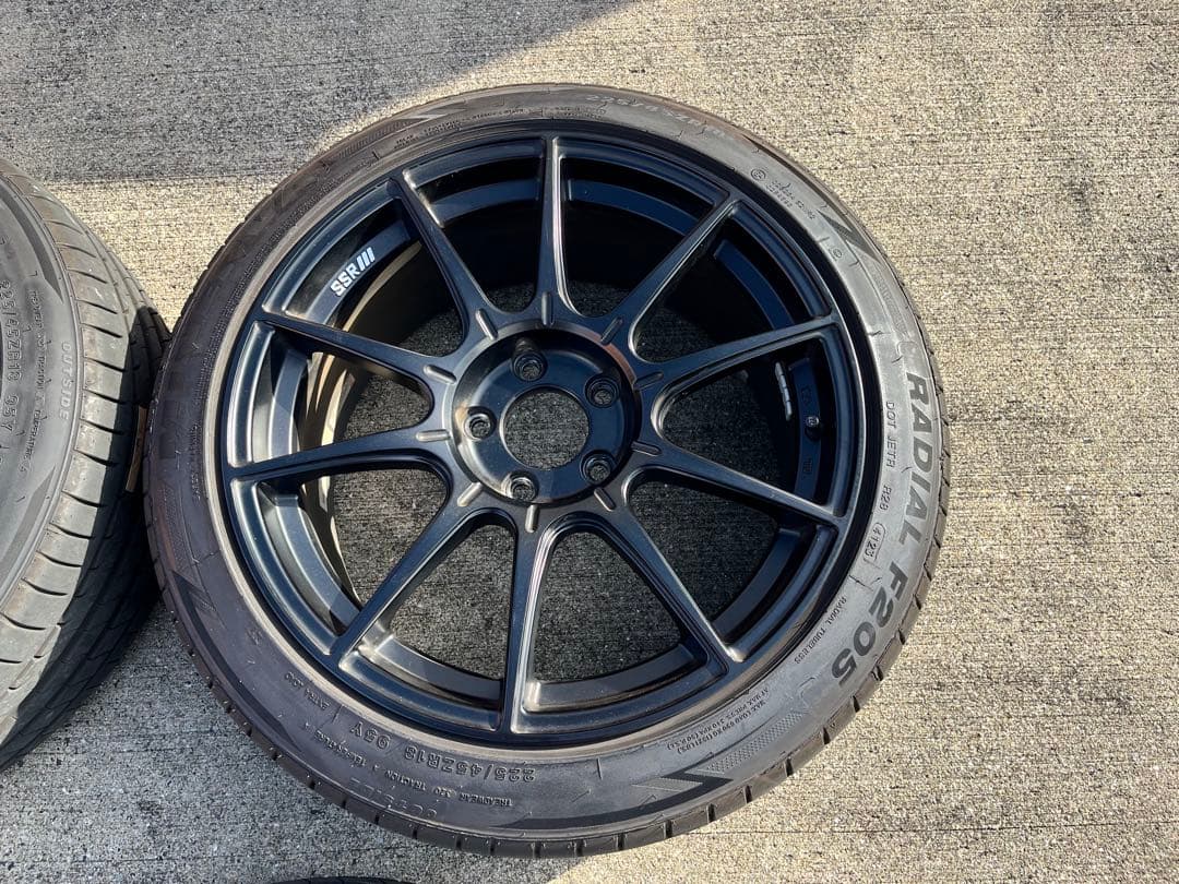 (最終値下げ)SSR GTX01 18×8.5j 114.3-5H 44