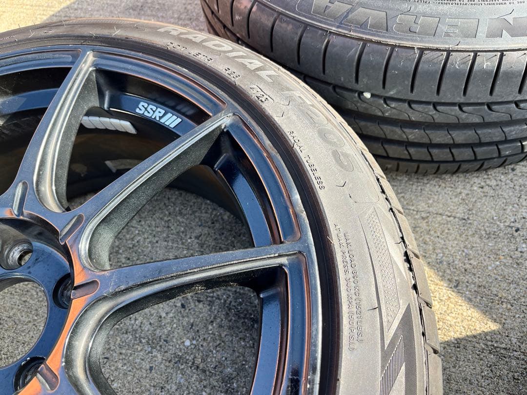 (最終値下げ)SSR GTX01 18×8.5j 114.3-5H 44