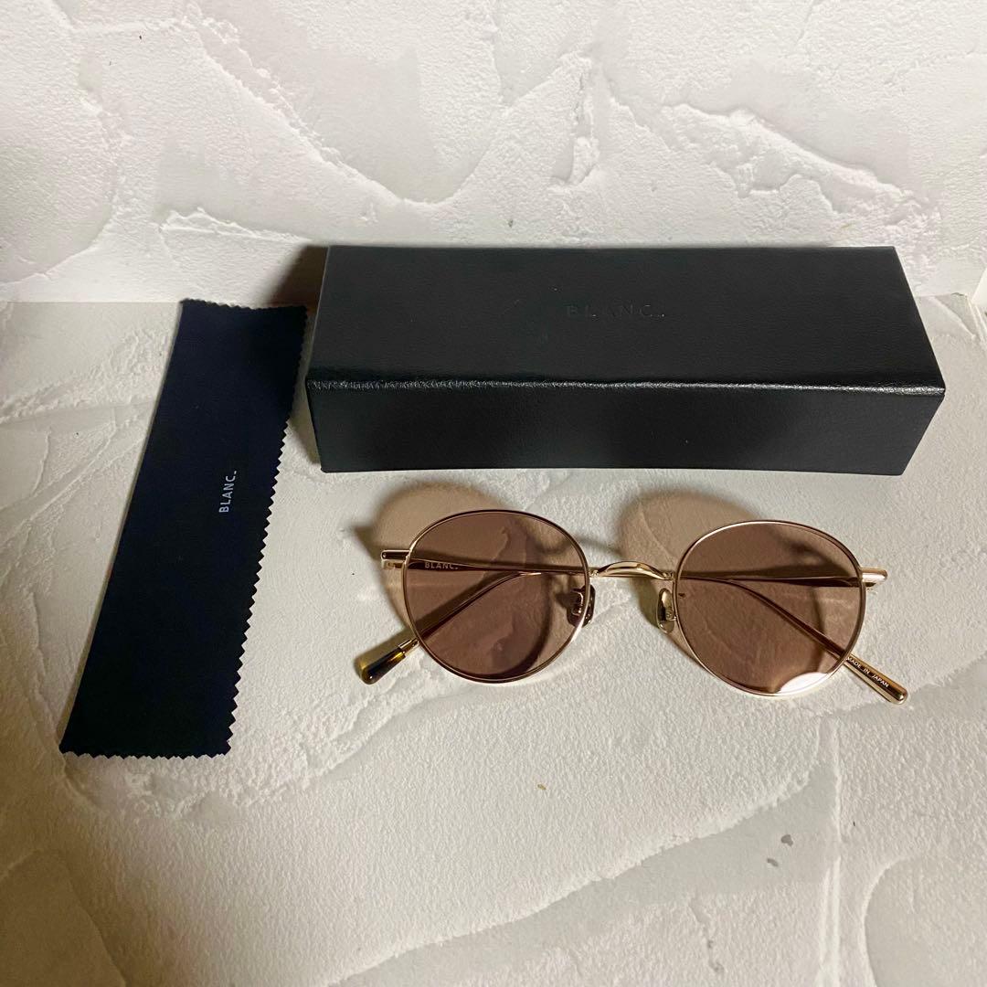 極美品】 BLANC B0036 GOLD BROWN ケース付き - メルカリ