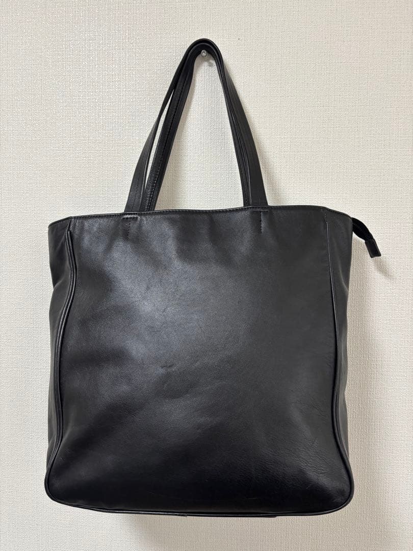 UNITED ARROWS レザートートバッグ ブラック UNITED ARROWS（ユナイテッドアローズ） トートバッグ レザーライク