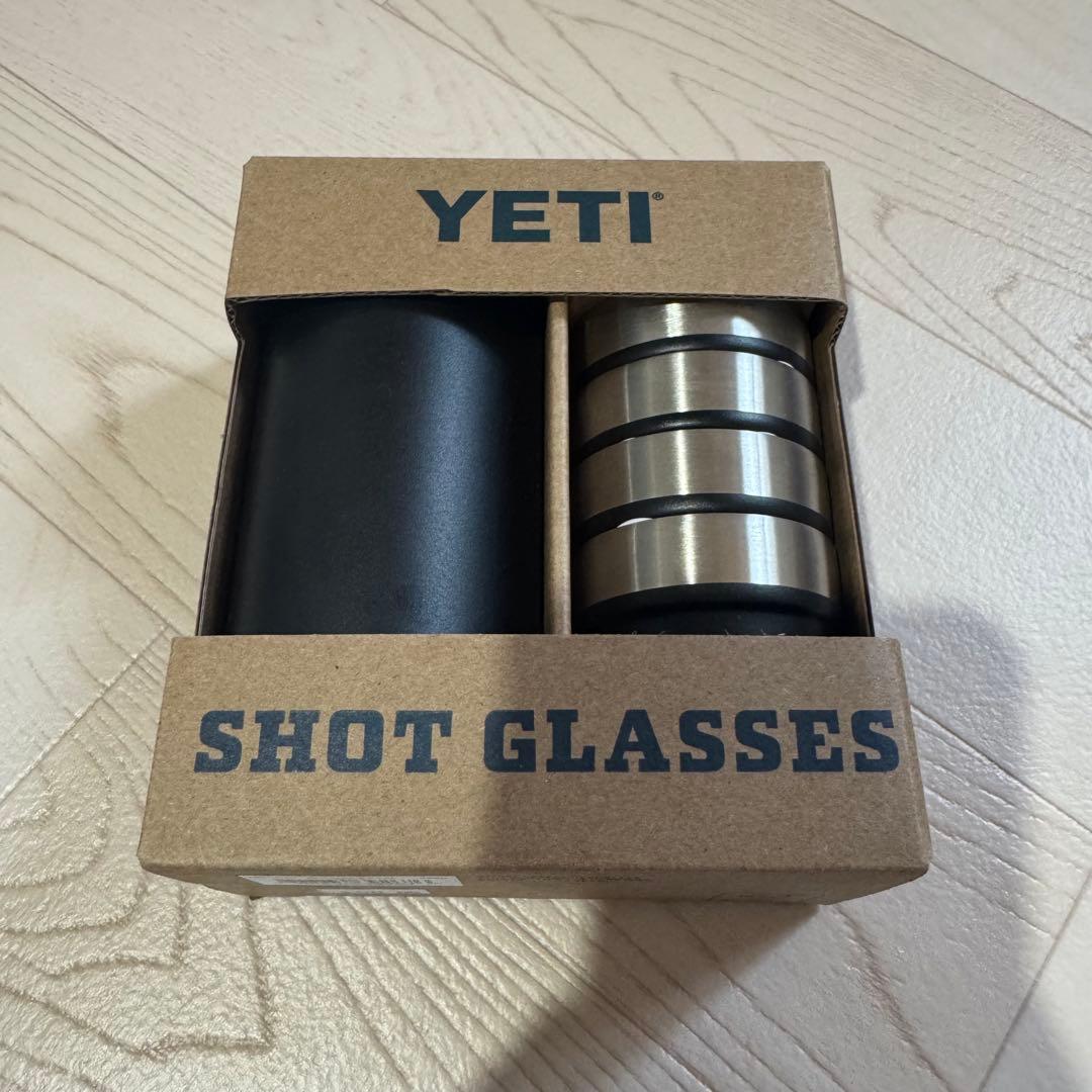 YETI ショットグラス4個セット ブラック 新品 - メルカリ