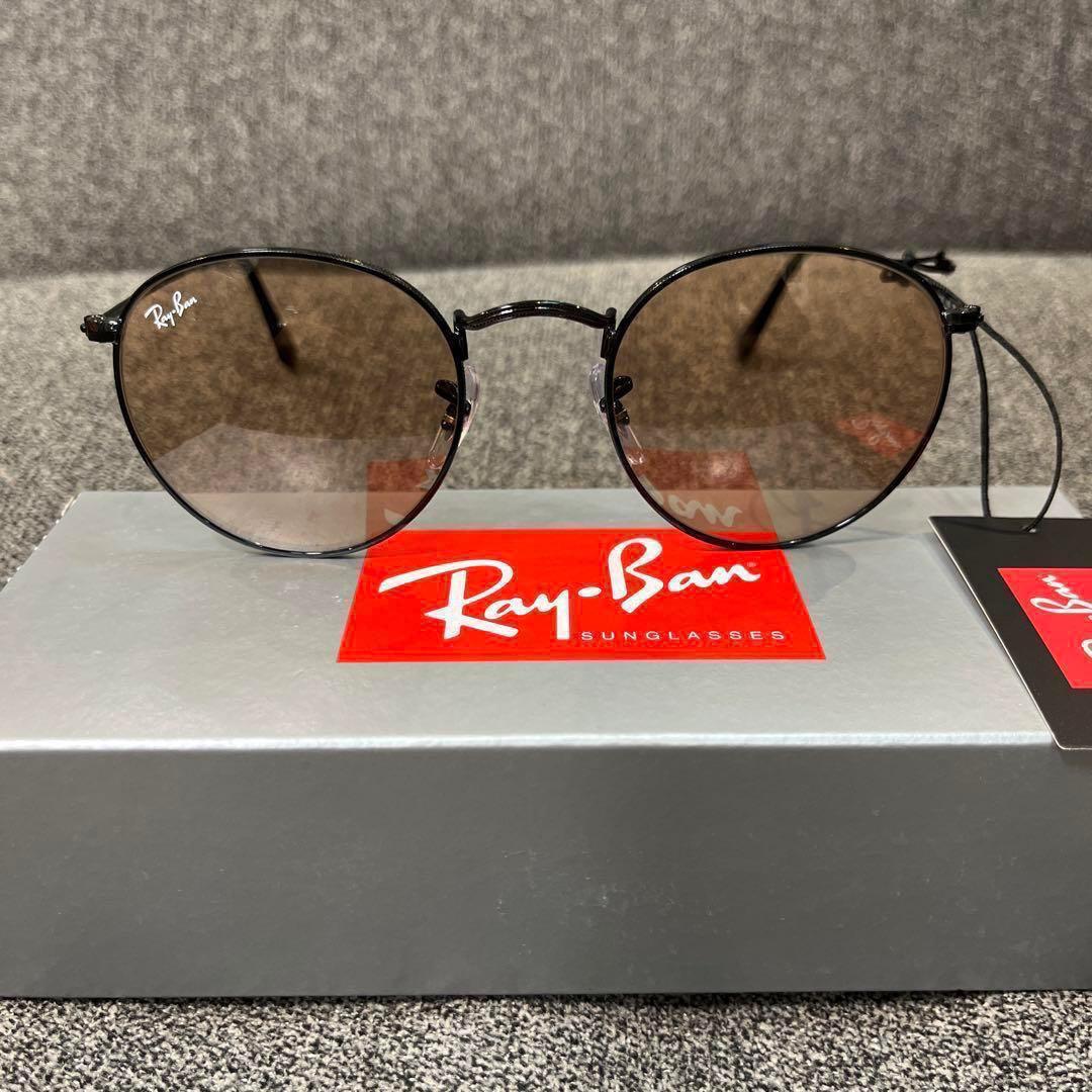国内正規！新品RayBan木村拓哉さんラウンドメタル RB3447 002/4B