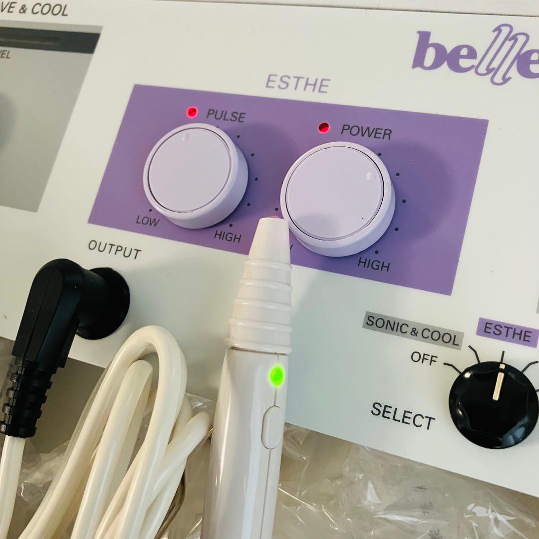 ベルベルII 美顔器 動作良好 付属品・説明書付き 本体美品 ケース難あり