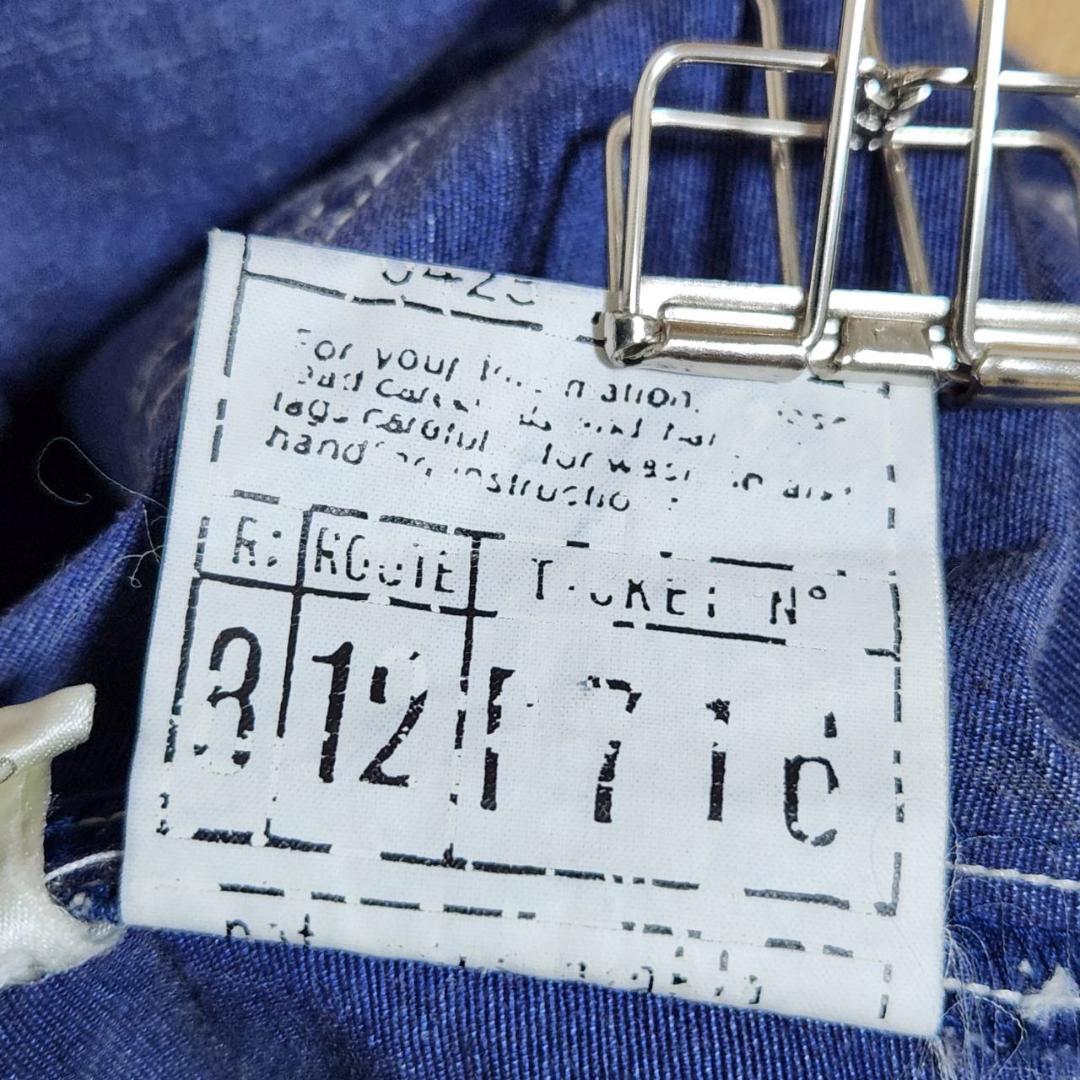 希少 ISSEY MIYAKE デニムジャケット M ブルー 綿 ヴィンテージ - メルカリ