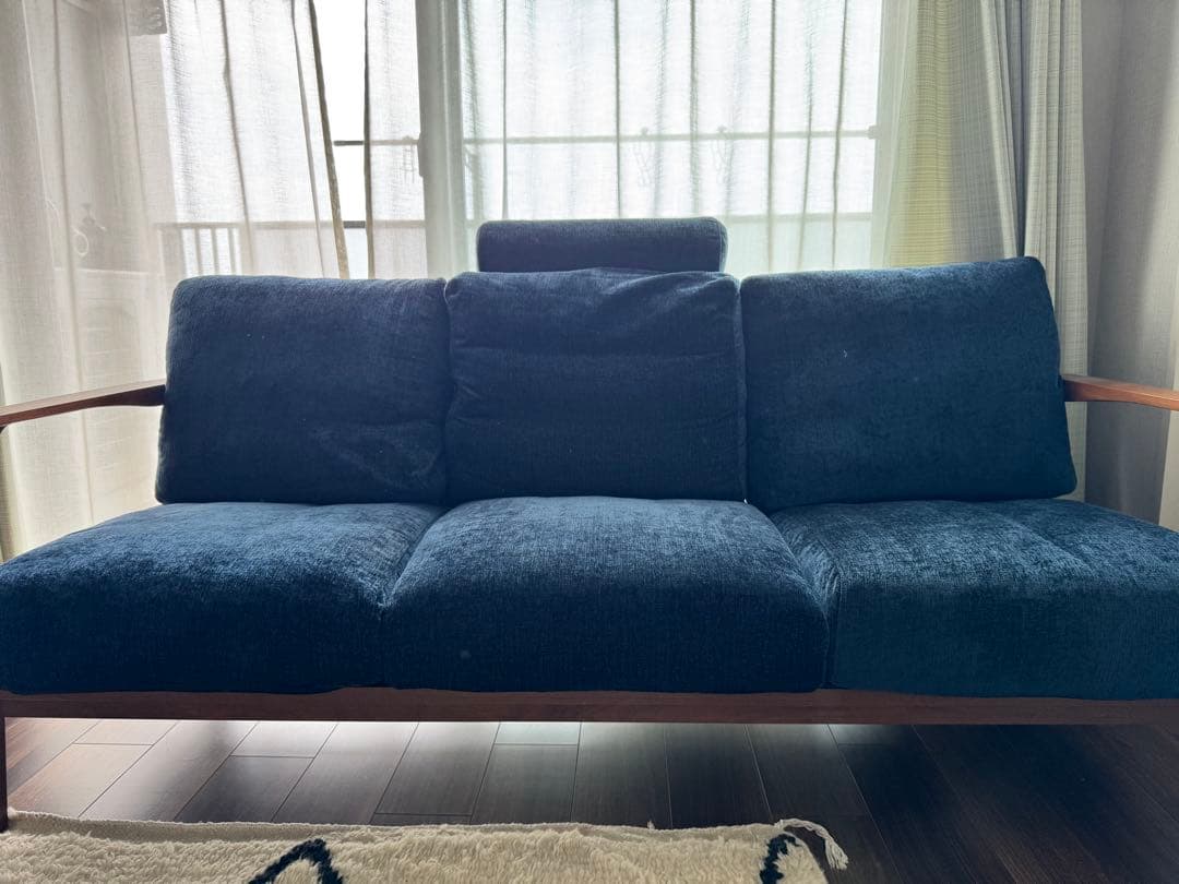 ナガノインテリア　スティーレ3P ヘッドレスト付き ナガノインテリアのソファstille スティーレならTHE HOME ザ・ホーム