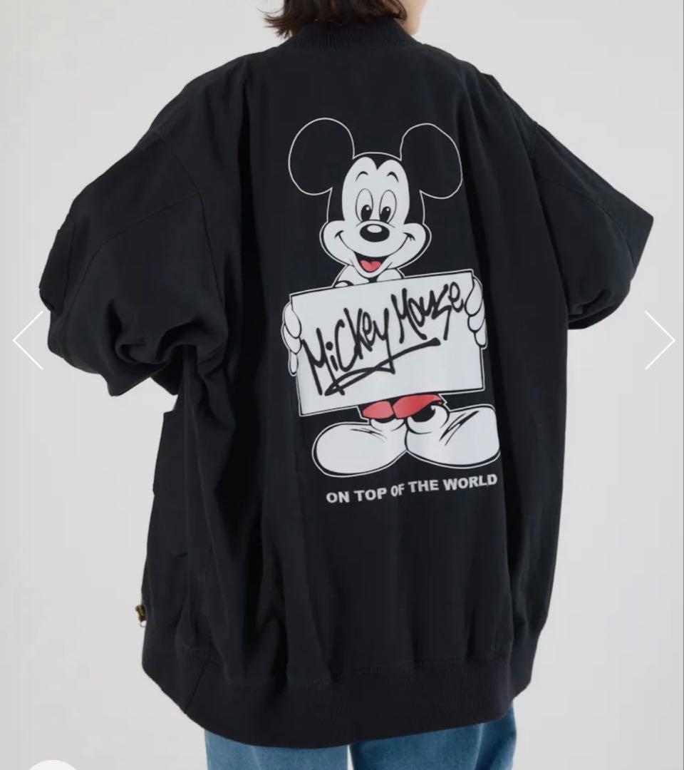 RODEO CROWNS ディズニー　ミッキー　ブルゾン　アウター RODEO CROWNS WIDE BOWL | 【UNISEX】（ミッキー） ミリタリーブルゾン