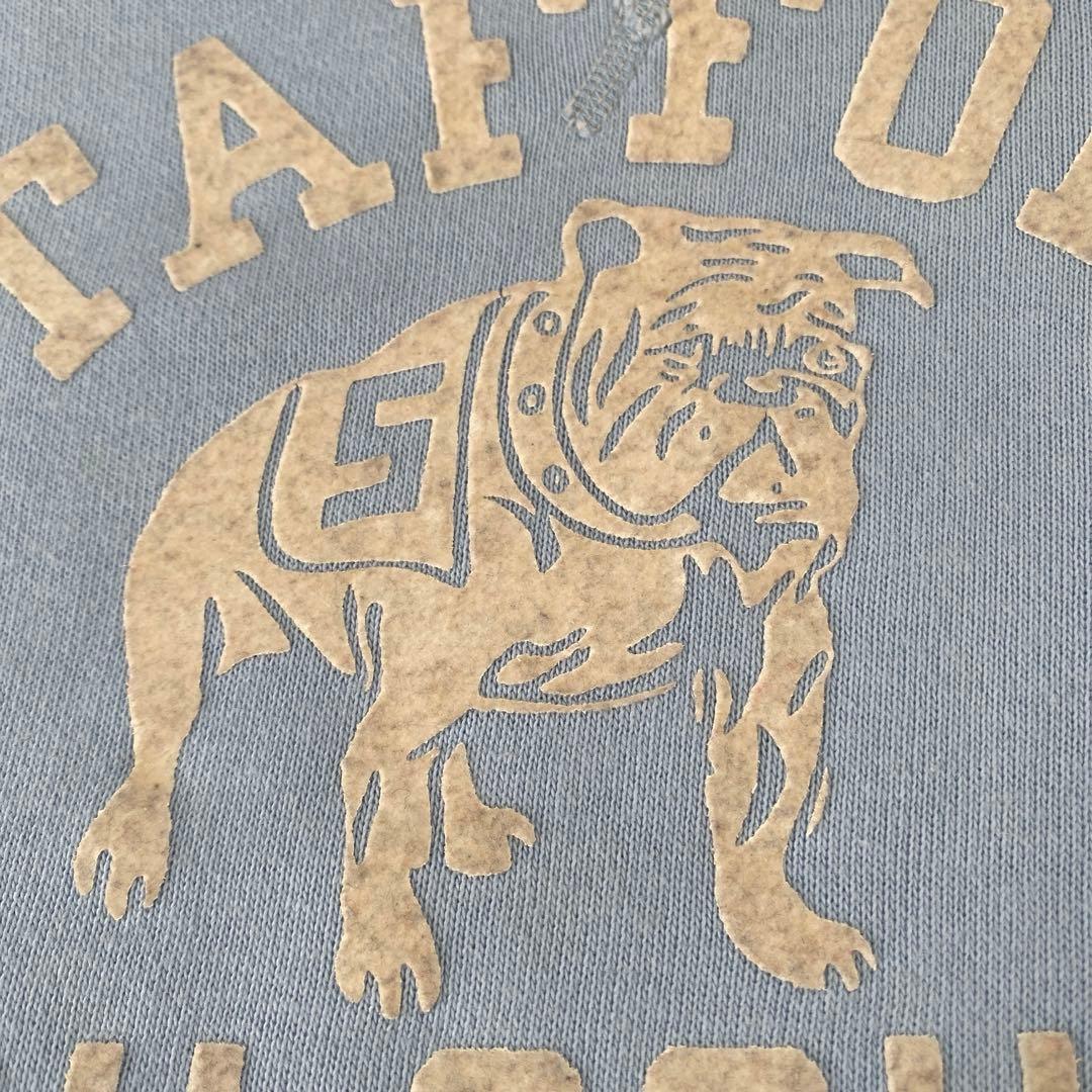 Warehouse 両V スウェット フロッキープリント 40 サックスブルー WAREHOUSE（ウエアハウス） スウェット Lot 401 CONCORD フロッキー