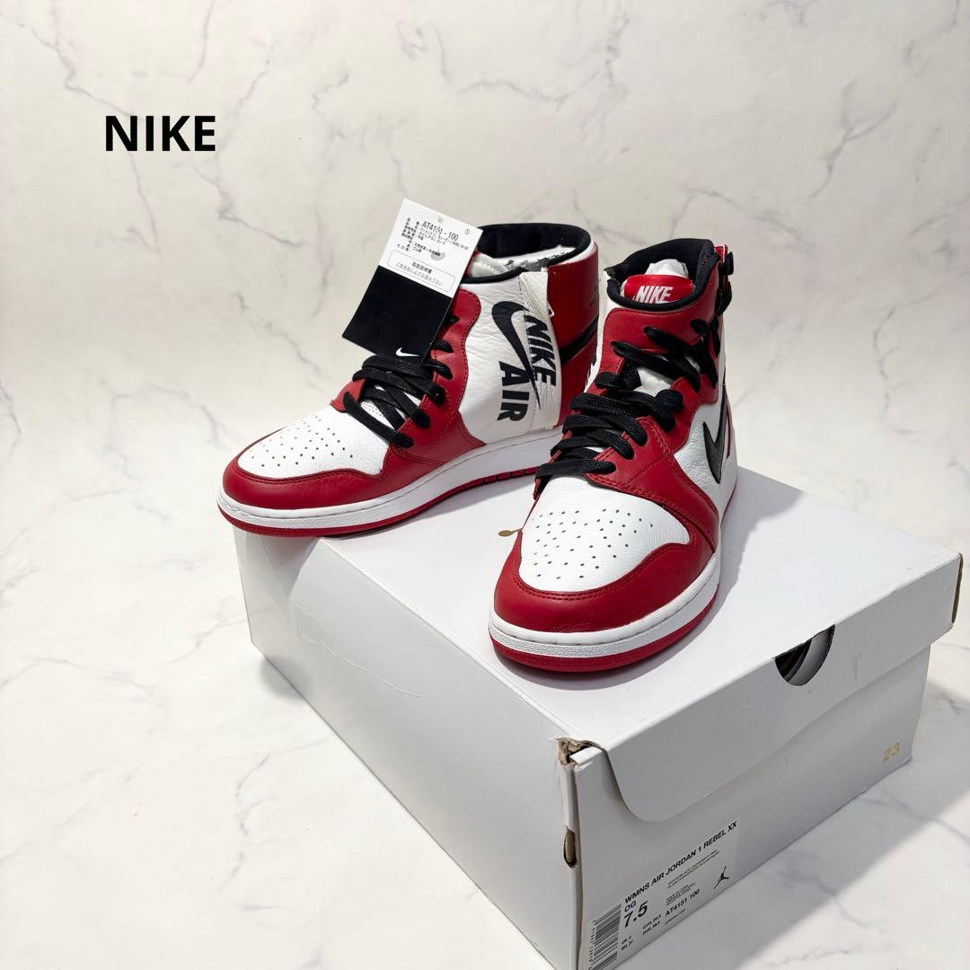 【新品】NIKE ナイキ　AIR JORDAN 1 REBEL XX OG NIKE AIR JORDAN 1 REBEL XX OG TOP 3 WOMENS 10 RED BLACK AT4151 001