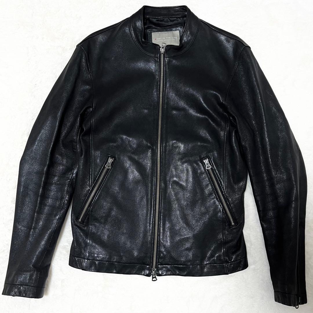 ユナイテッドアローズ✨️ライダースジャケット シングル 山羊革