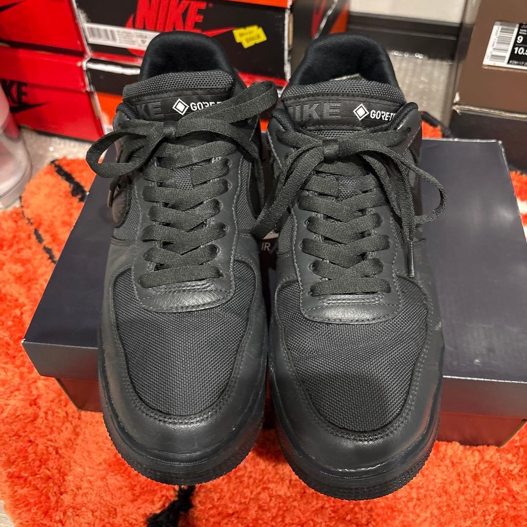 靴 Nike Air Force 1 Low Gore-Tex \"Black\"